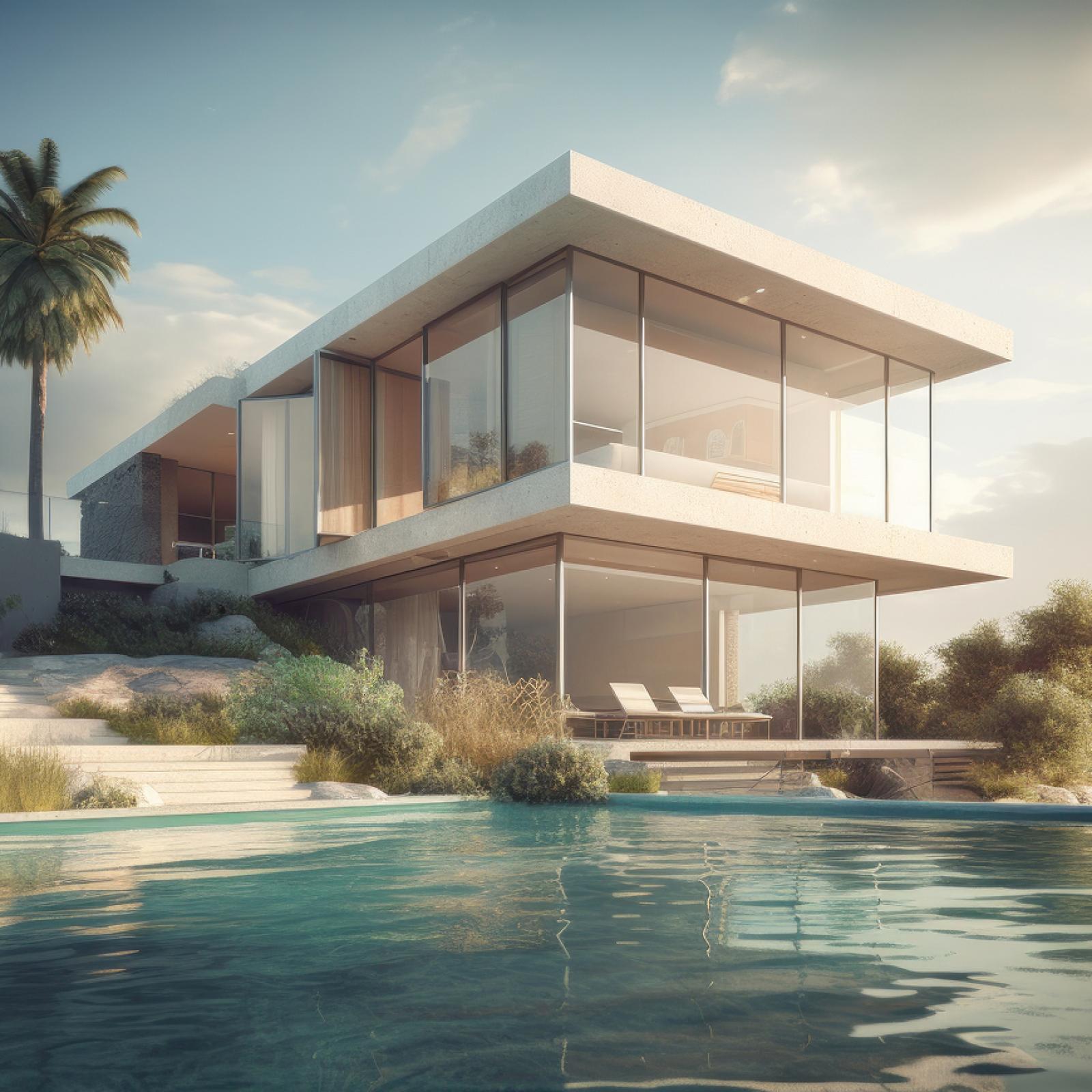 Sunny Villa Rendering